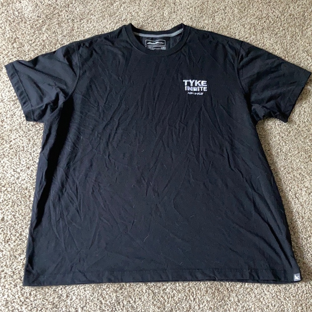 Eddie Bauer mens 2XL Black Tee